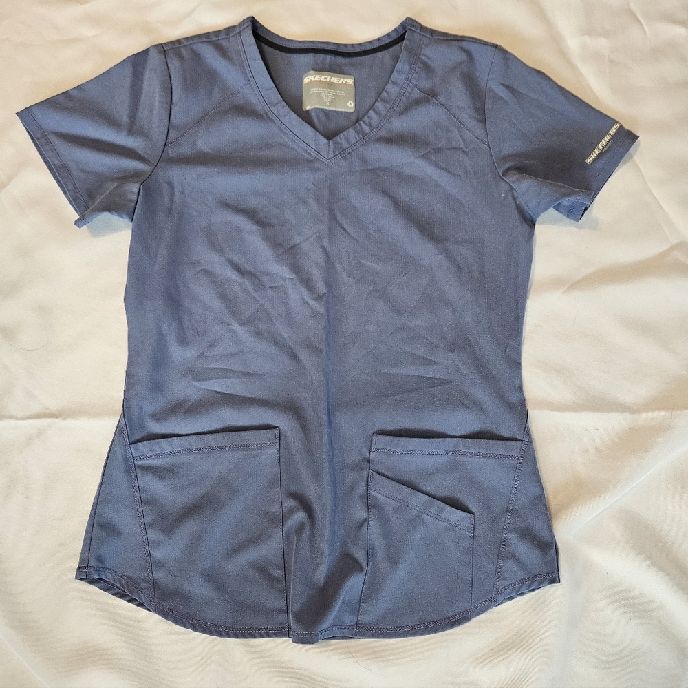 Small Skechers By Barco Scrub Top